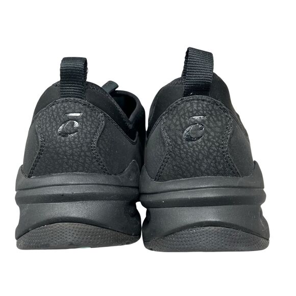 Clove Sneakers Mens 9 Black Healthcare Nurse Comfort Fluid/Slip Resistant New - Picture 4 of 9